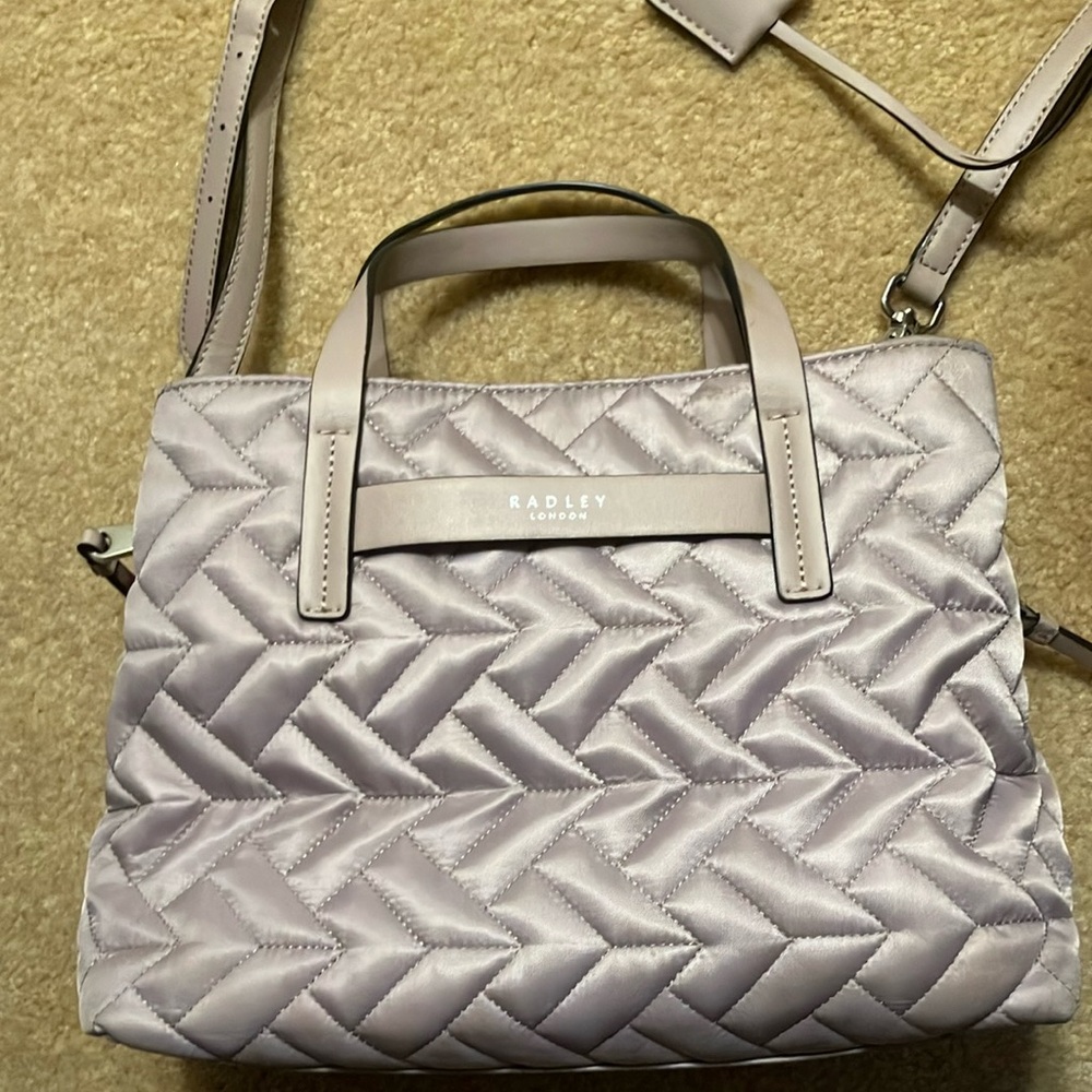 Radley London Quilted taupe Satchel